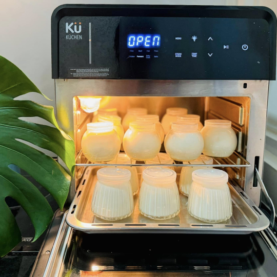 Nồi chiên không dầu kết hợp hấp KUCHEN 2228 16 lít