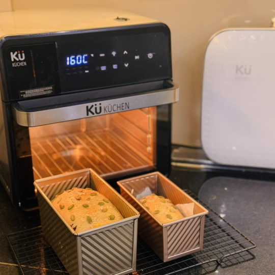 Nồi chiên không dầu kết hợp hấp KUCHEN 2228 16 lít