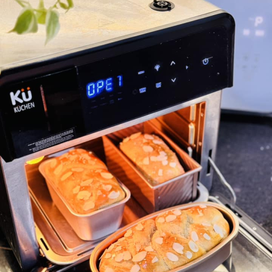 Nồi chiên không dầu kết hợp hấp KUCHEN 2228 16 lít