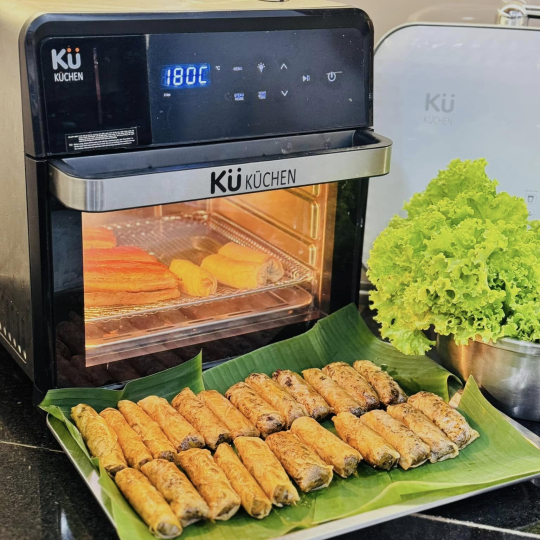 Nồi chiên không dầu kết hợp hấp KUCHEN 2228 16 lít